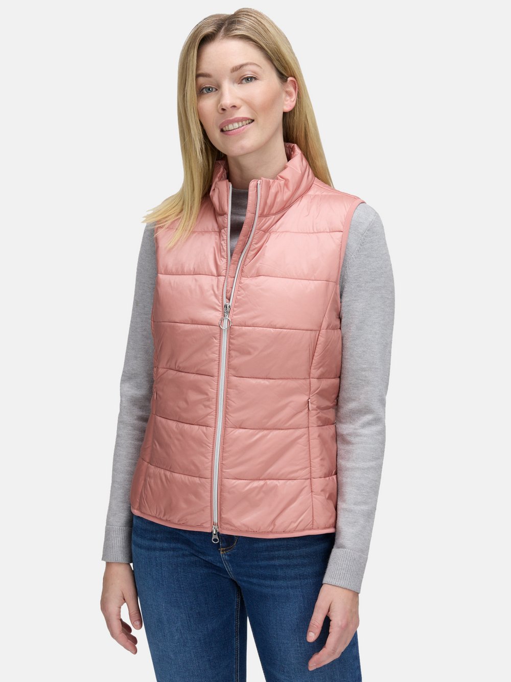 Thumbnail - Betty Barclay Steppweste Damen Polyamid rosa, 42