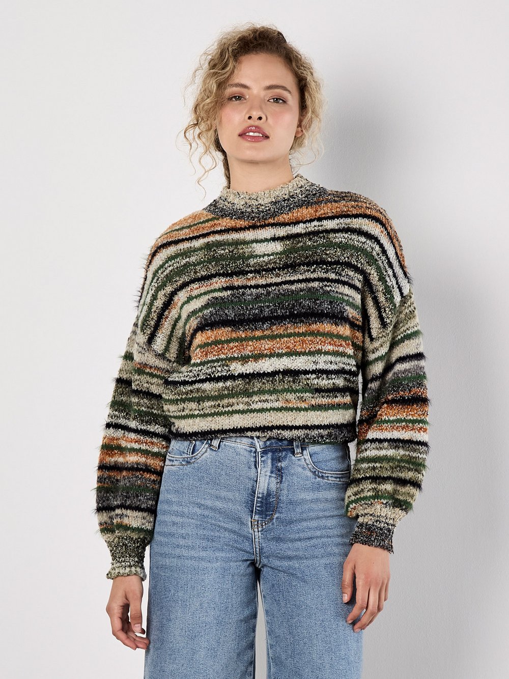 Apricot Pullover Damen grün, 38