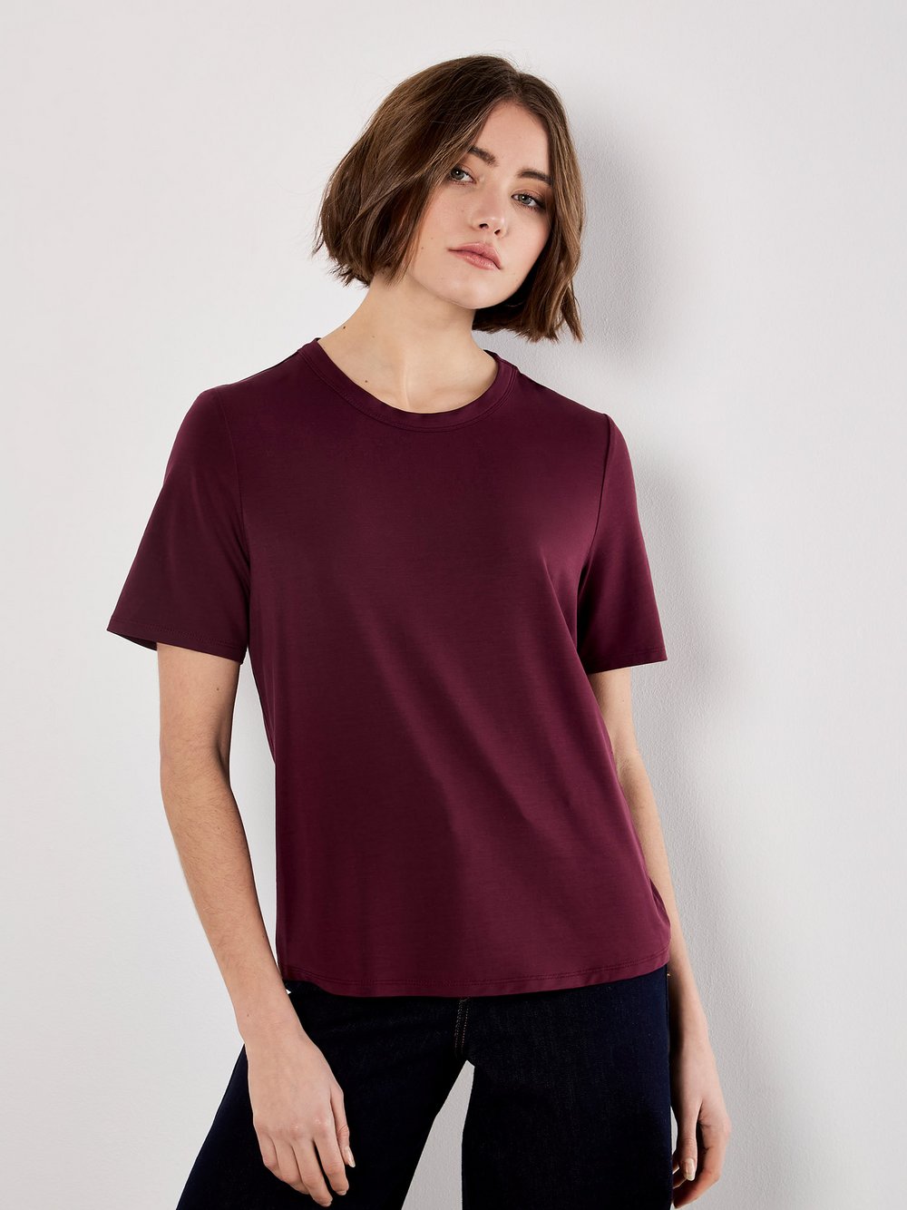 Apricot Top Damen Lyocell rot, 38