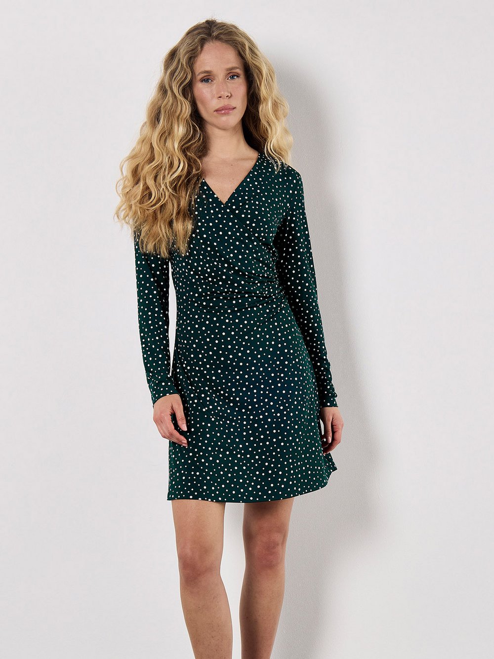 Thumbnail - Apricot Minikleid Damen grün, 36