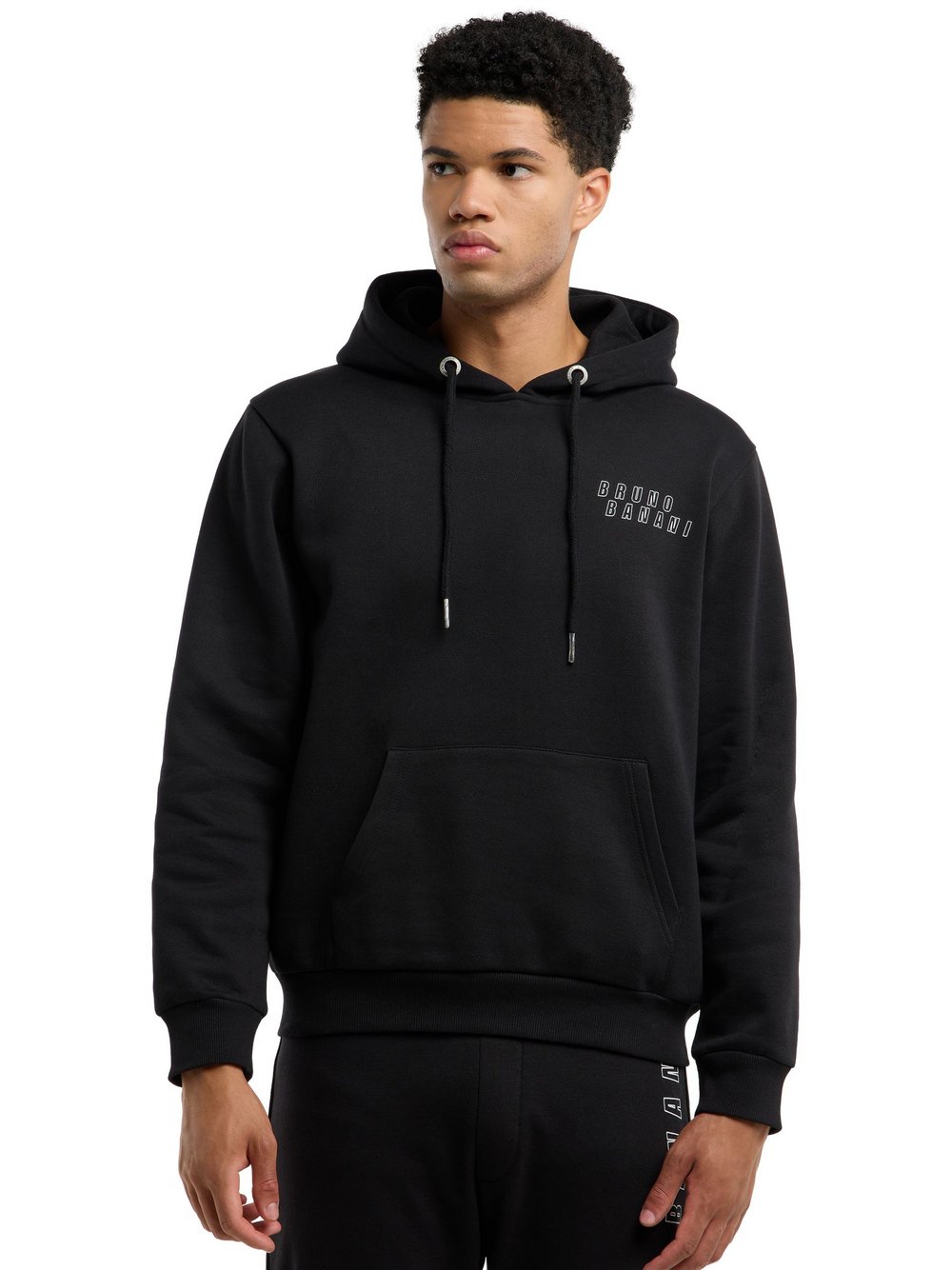 Bruno Banani Hoodie  Herren schwarz gemustert, M