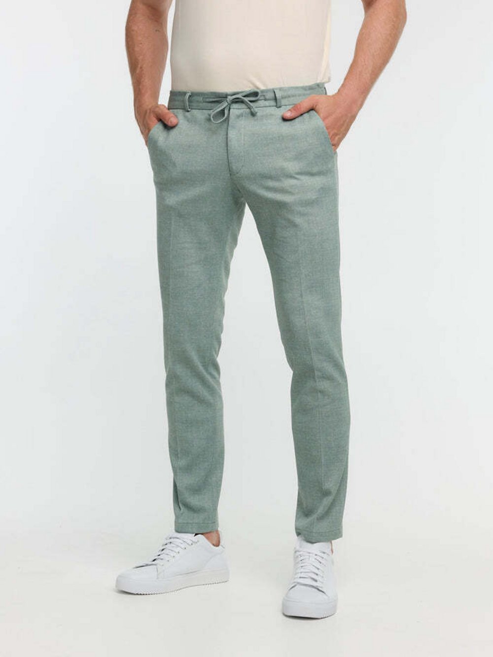 Zuitable Baukasten-Hose Herren Jersey grün, 102