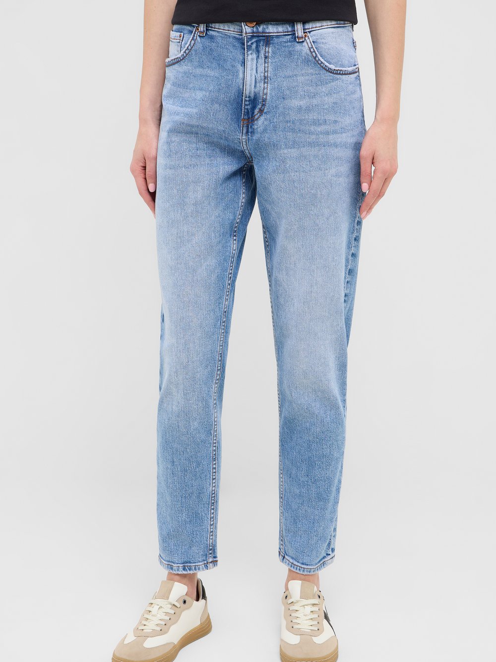 Mustang Jeans Damen Baumwolle blau, 27-34