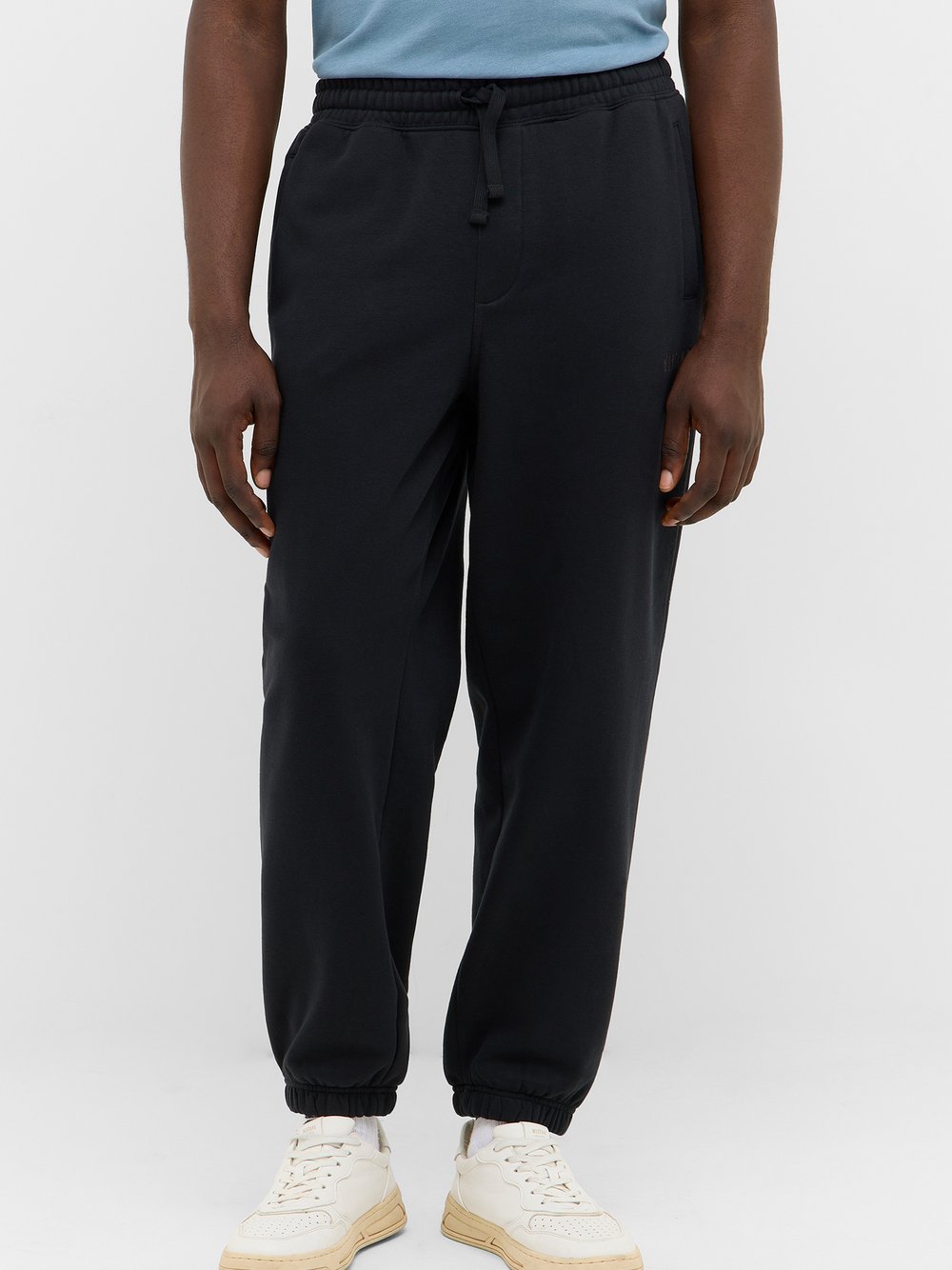 Mustang Jogginghose Herren Baumwolle schwarz, L