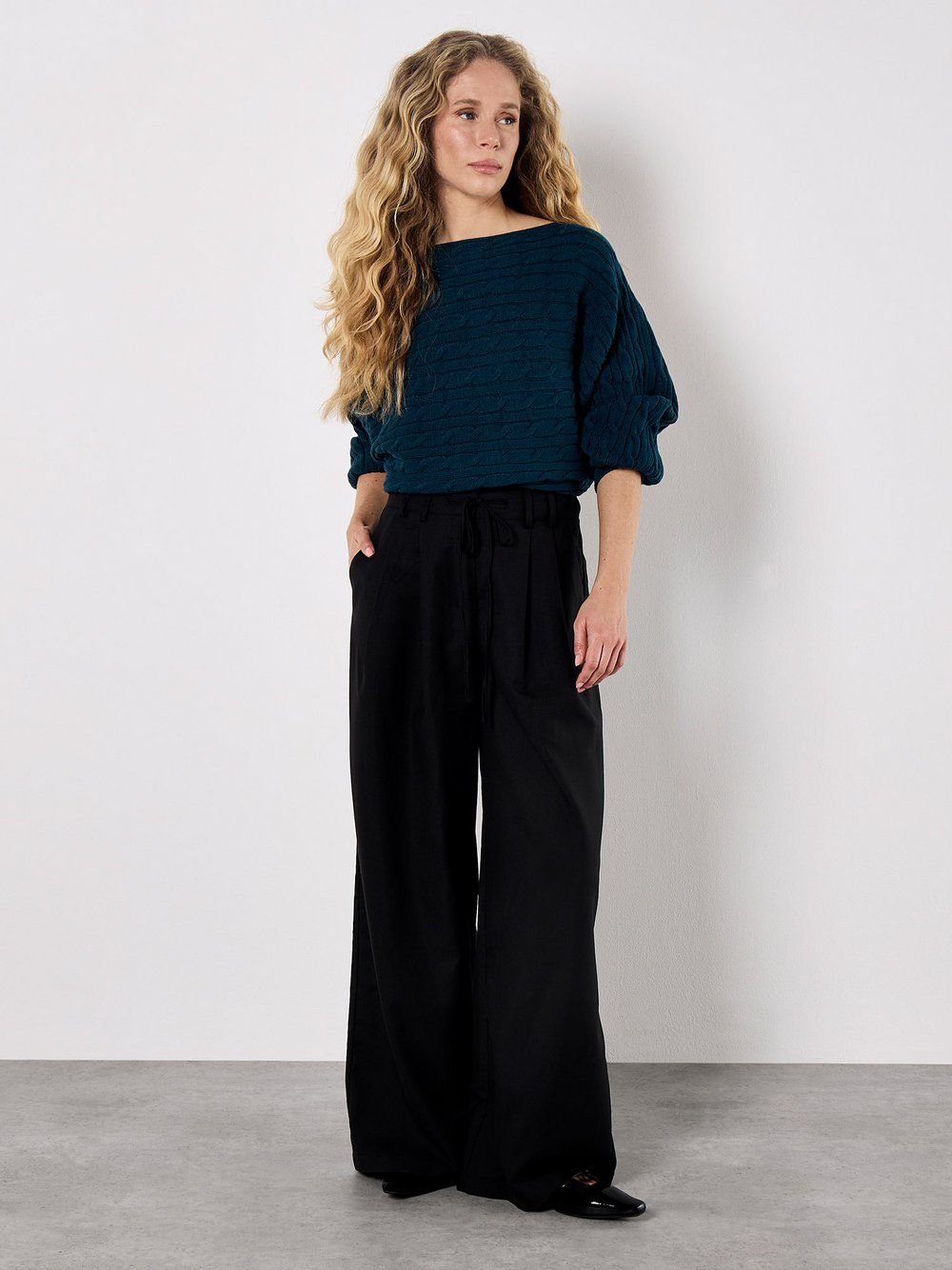 Thumbnail - Apricot Pullover Damen Viskose grün, 38