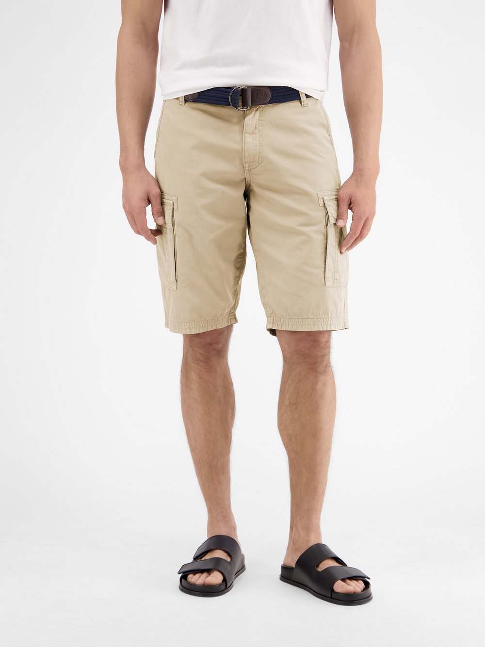 LERROS Bermudas Herren Baumwolle beige, 30