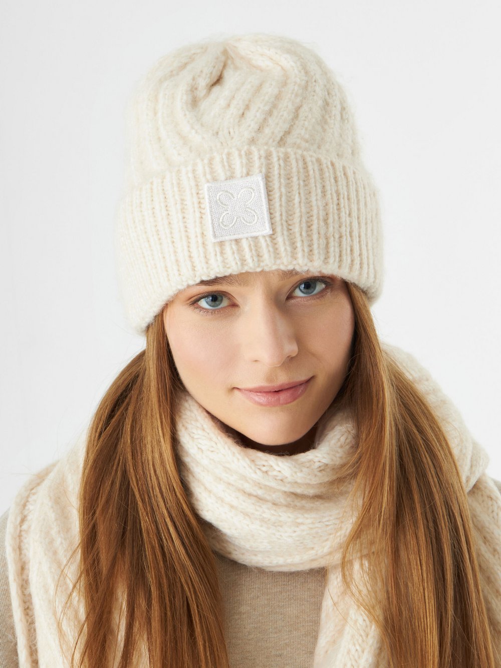 Codello Mütze Damen weiß, ONE SIZE