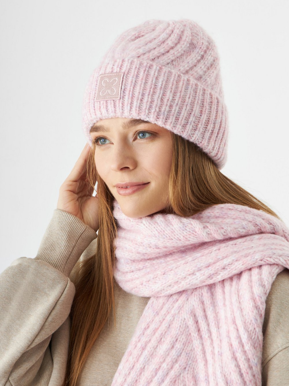 Thumbnail - Codello Mütze Damen rosa, ONE SIZE