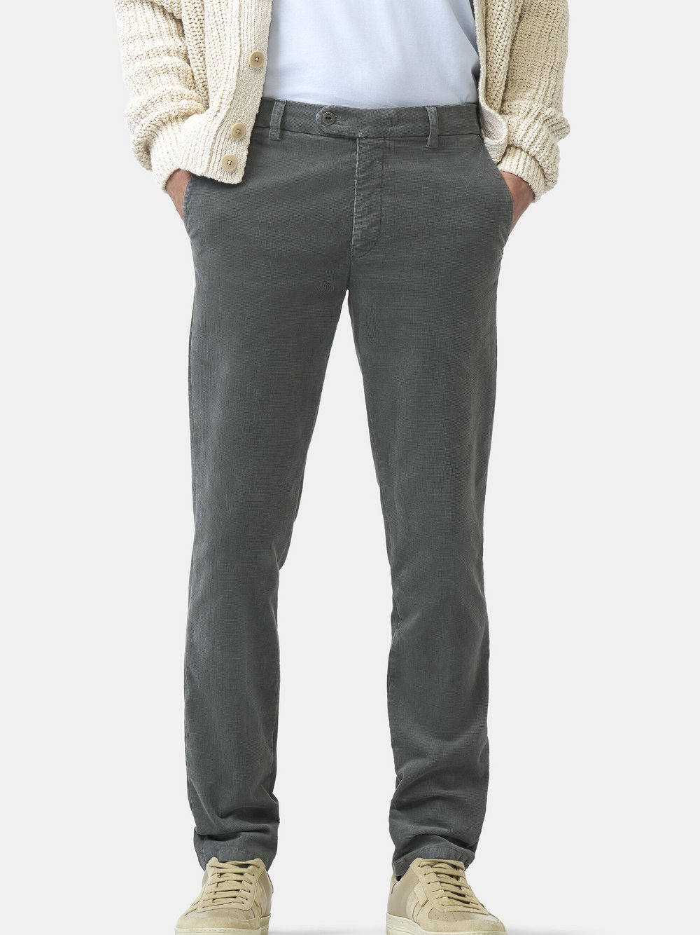 MMX Hose Herren Baumwolle grau, 36-34