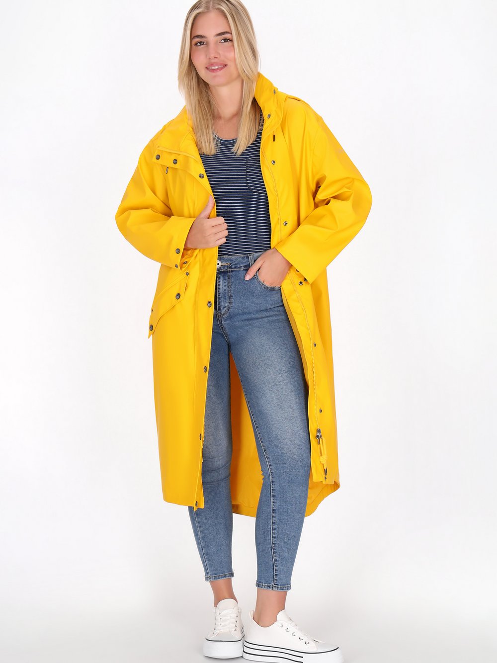 Schmuddelwedda Mantel Damen gelb, S