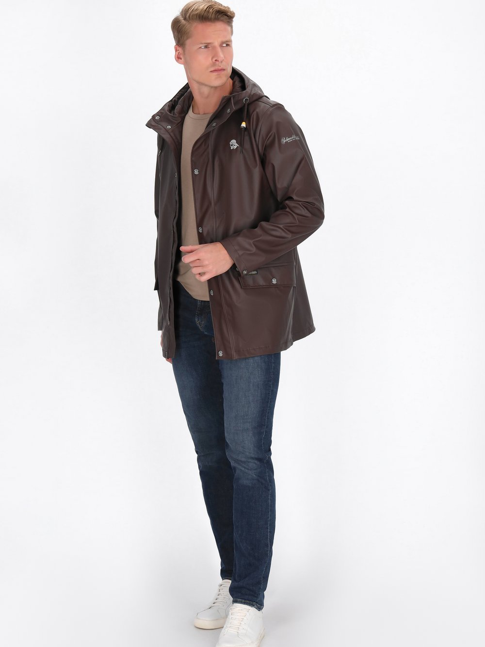 Schmuddelwedda Jacke Herren braun, M