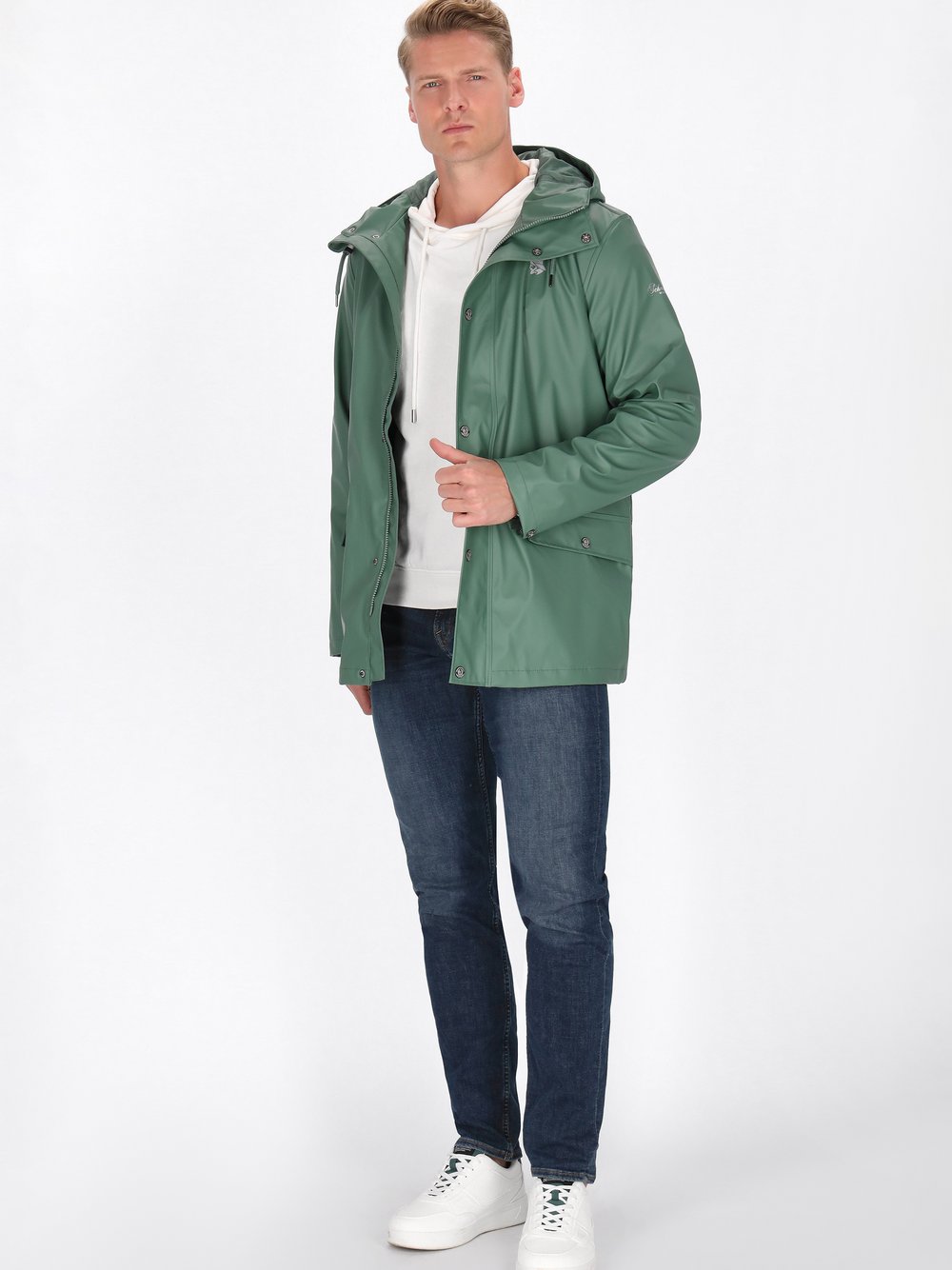 Thumbnail - Schmuddelwedda Jacke Herren grün, XXL