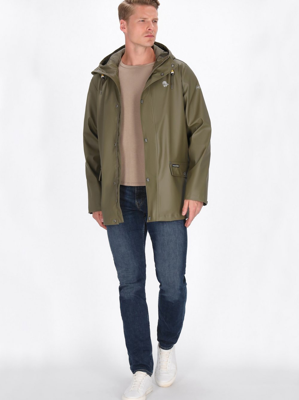 Thumbnail - Schmuddelwedda Jacke Herren grün, XL