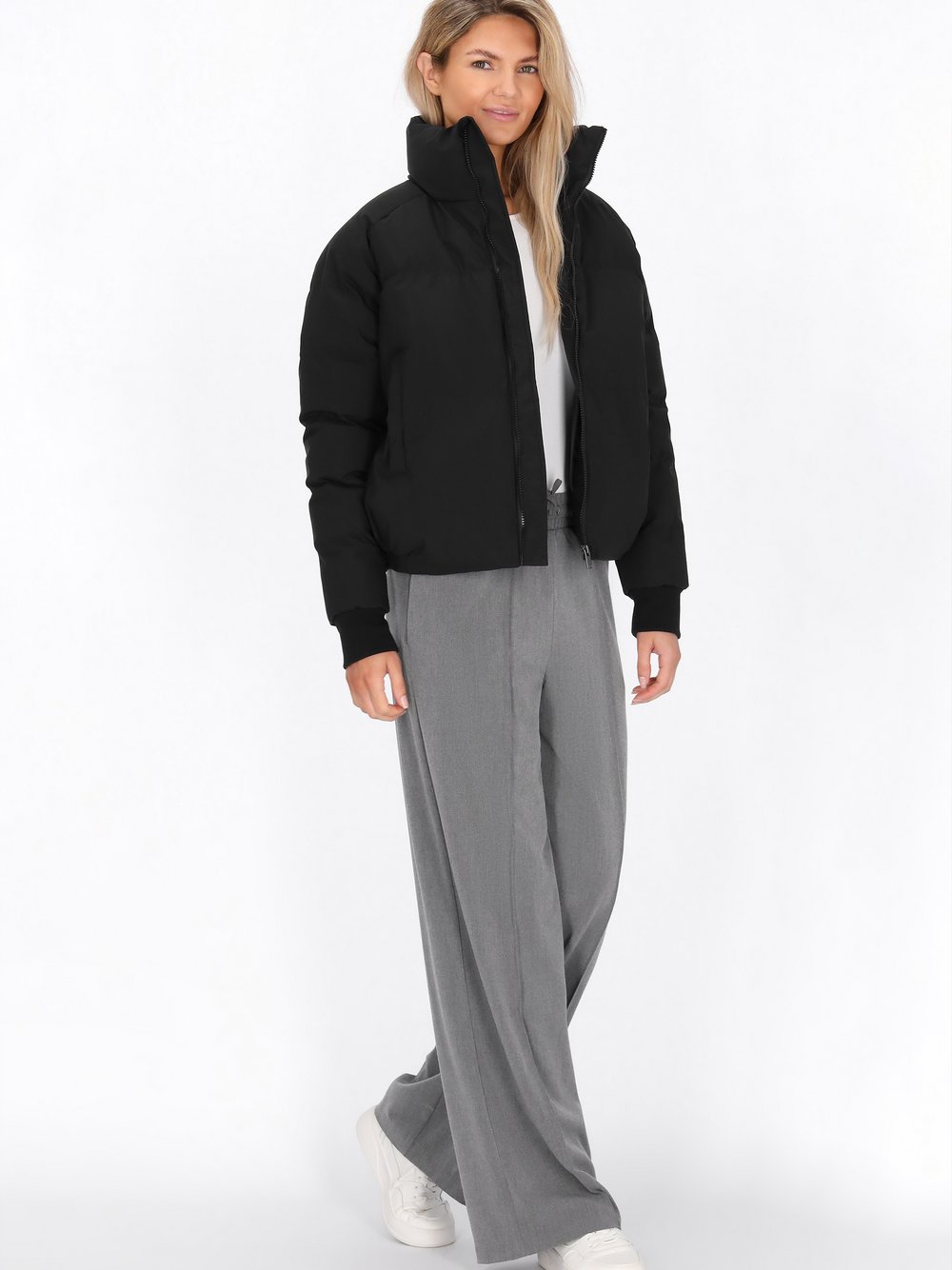 Usha Jacke Damen schwarz, M