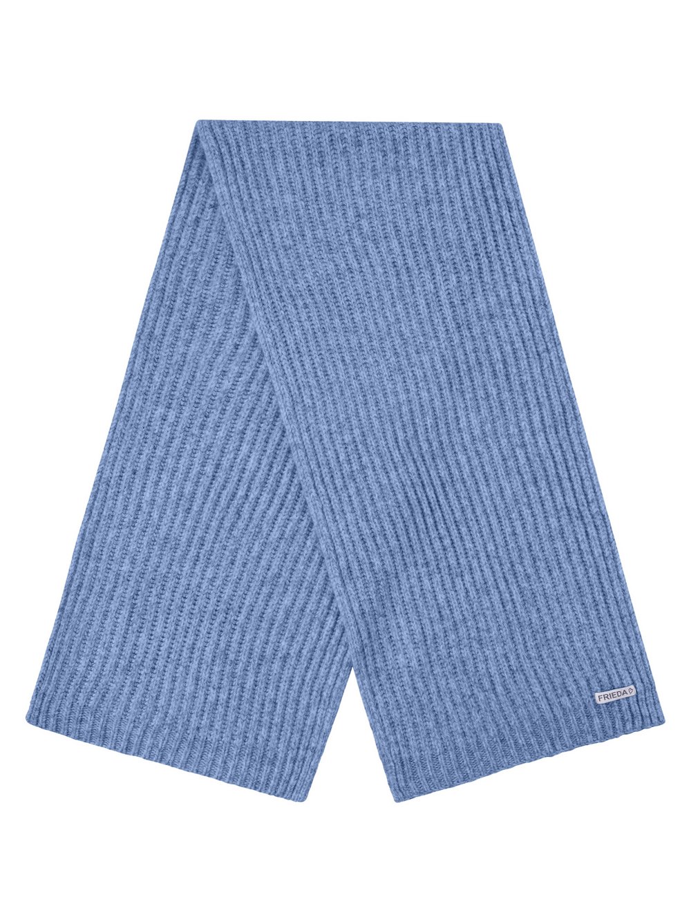 Thumbnail - Frieda & Freddies Strickschal Damen blau, 1