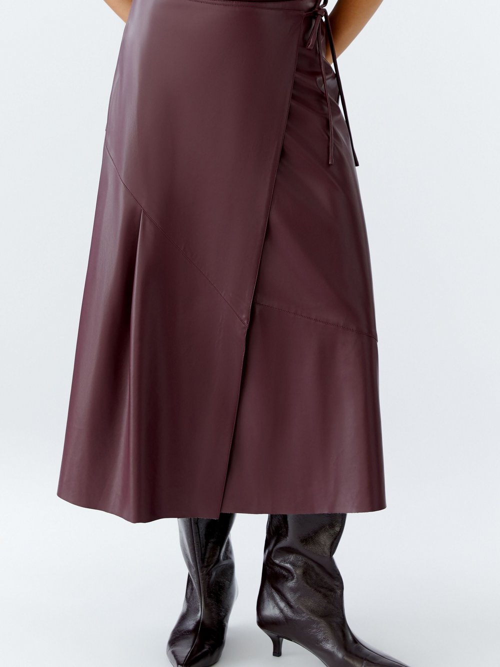 Oui Wickelrock Damen rot, 36