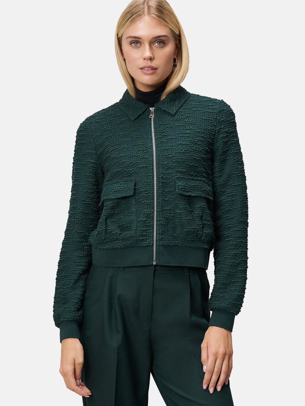 zero Bouclè Damen grün, 42