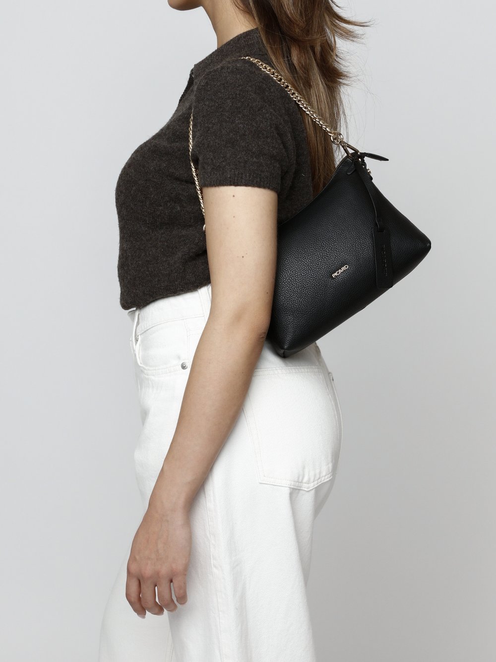 PICARD Umhängetasche Damen Leder mehrfarbig strukturiert, ONE SIZE