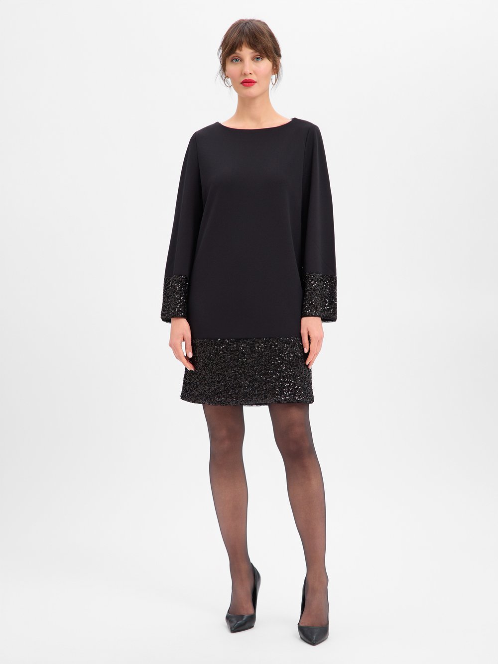 s.Oliver BLACK LABEL Kleid Damen schwarz, 38