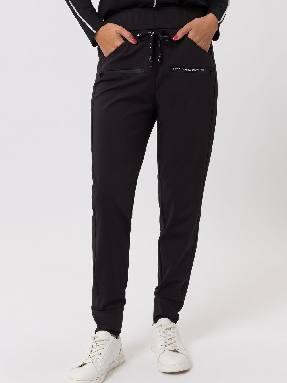 Thumbnail - TUZZI Hose Damen Stretch schwarz, 44