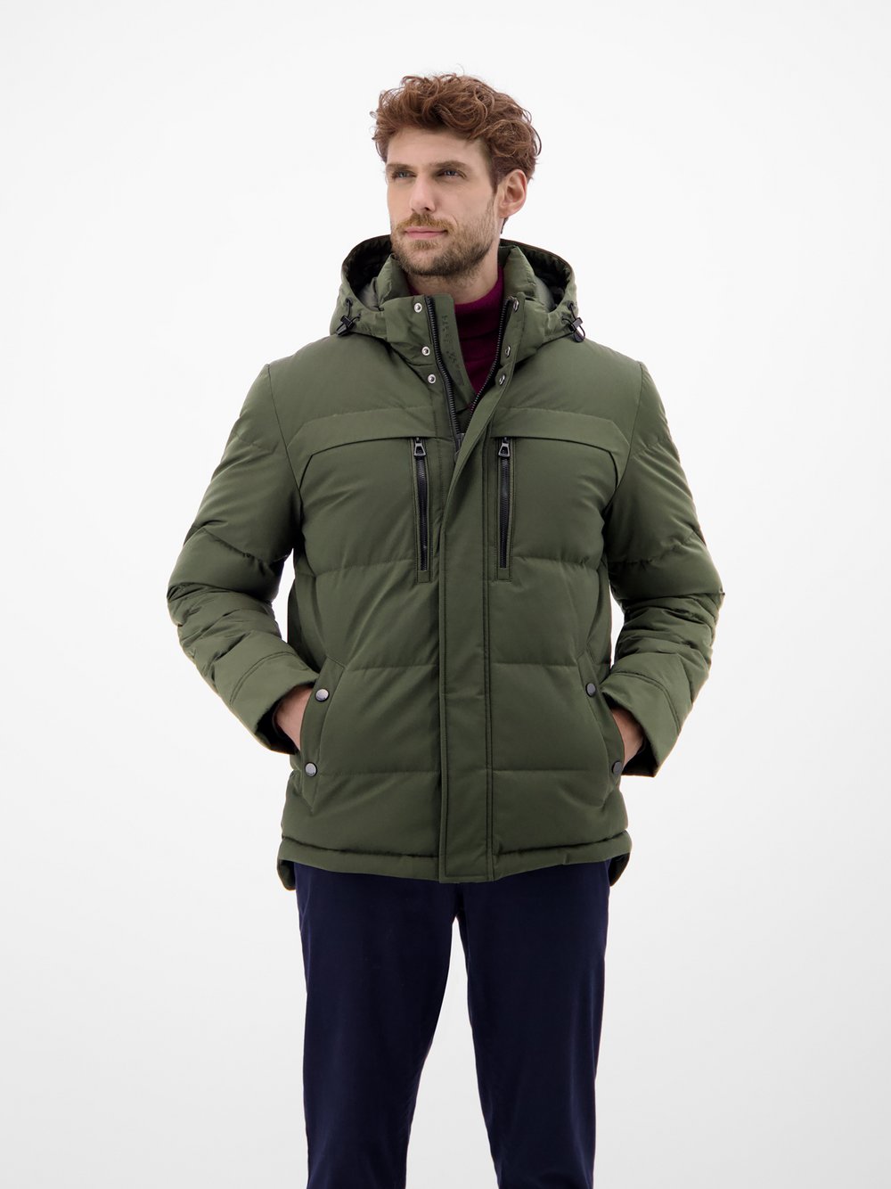 Thumbnail - LERROS Winterjacke Herren grün, XXXL