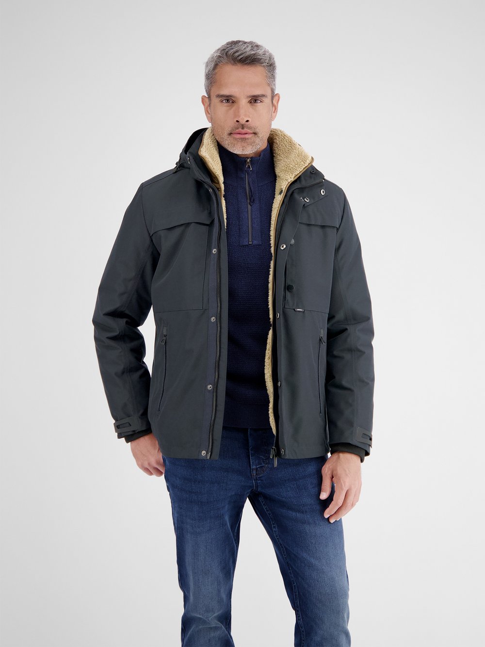 LERROS Outdoorjacke Herren blau, S