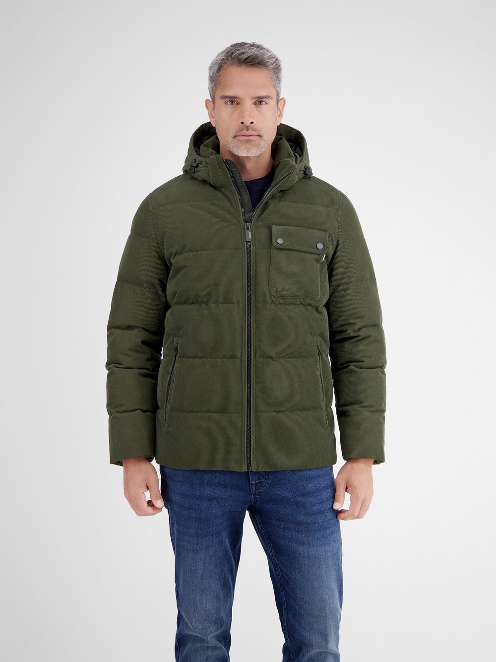 Thumbnail - LERROS Winterjacke Herren grün, L