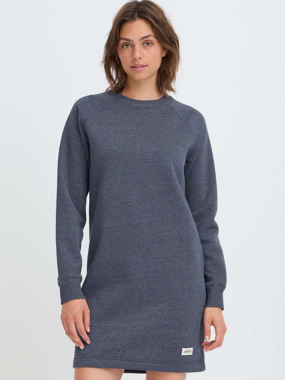 OXMO Sweatkleid Damen blau, XL