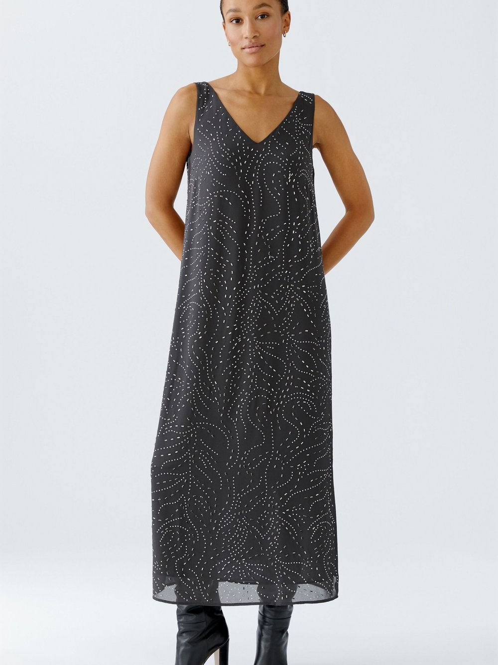 Thumbnail - Oui Hängerkleid Damen braun, 42