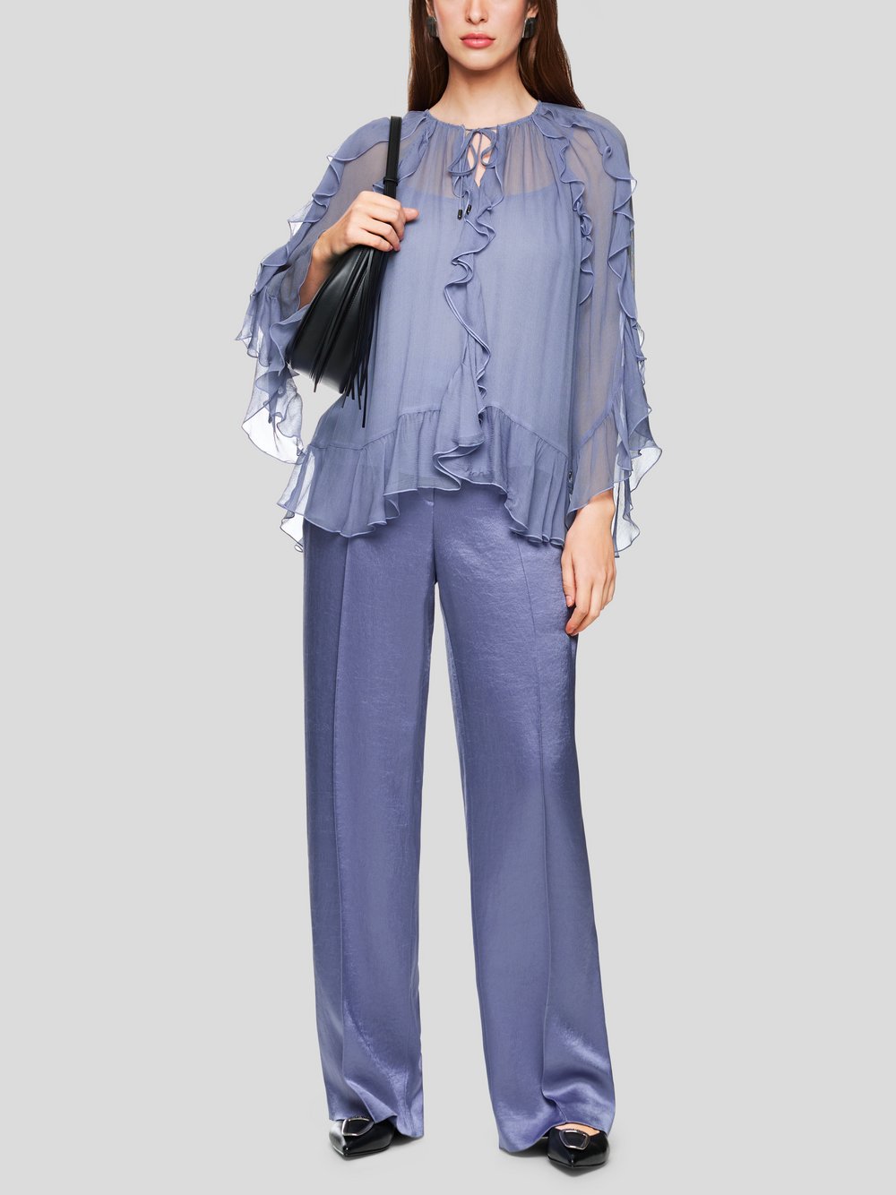 Marc Cain Bluse Damen Viskose lila, 34