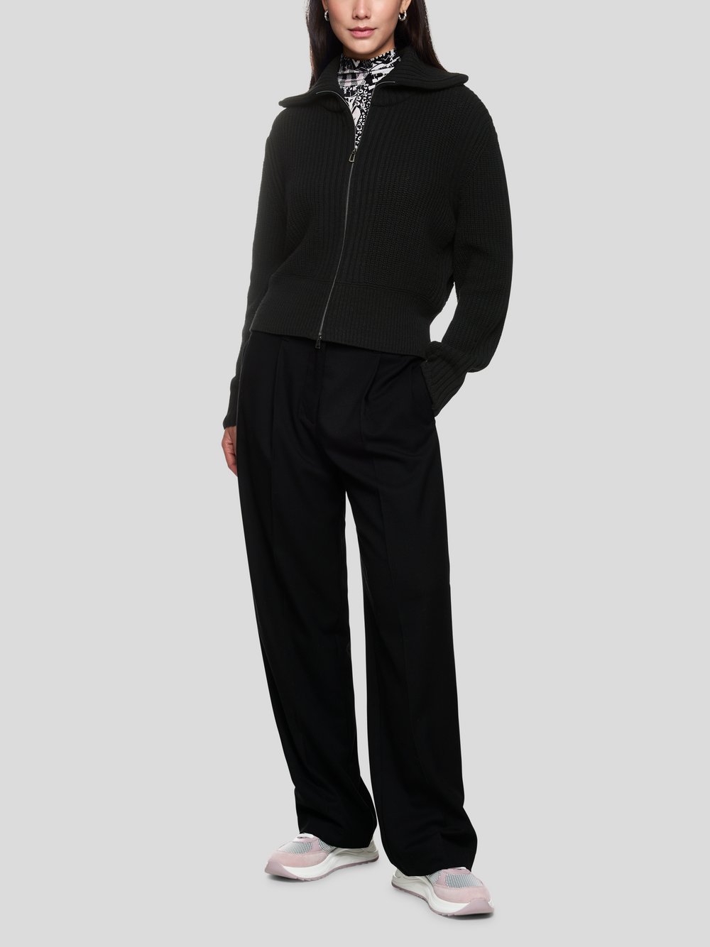 Marc Cain Cardigan Damen Wolle schwarz, 44