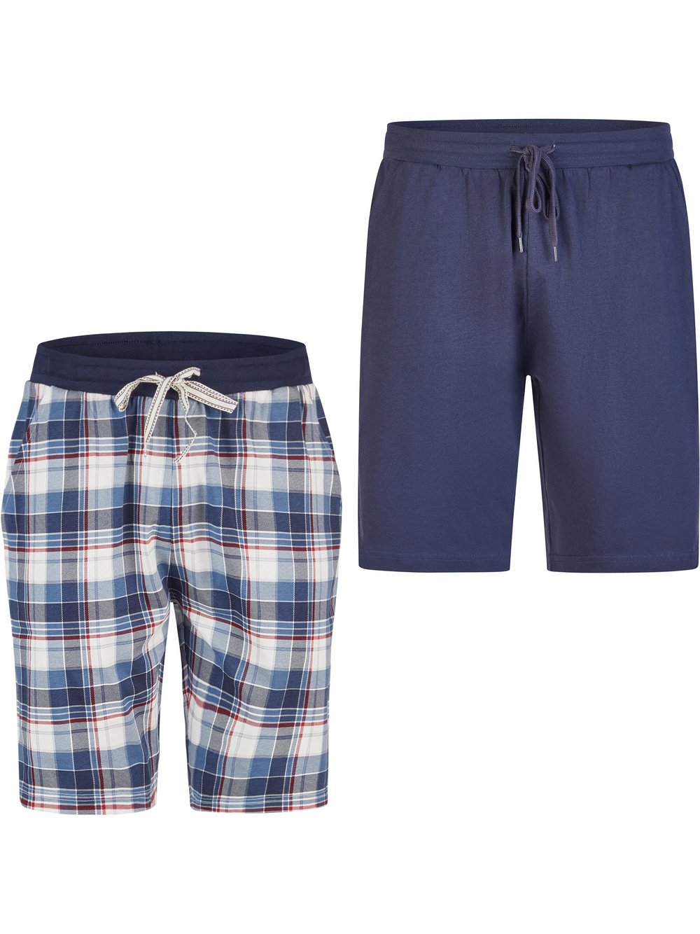 Thumbnail - Phil & Co. Berlin Pyjamashorts  Herren Jersey mehrfarbig kariert, M