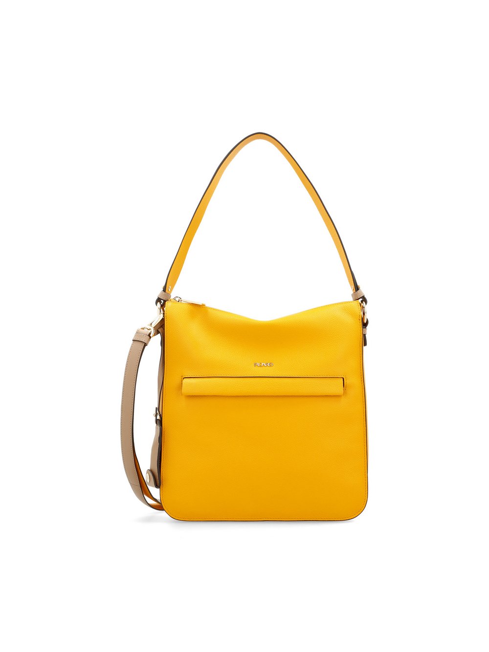 Thumbnail - PICARD Beuteltasche Damen Leder gelb strukturiert, ONE SIZE