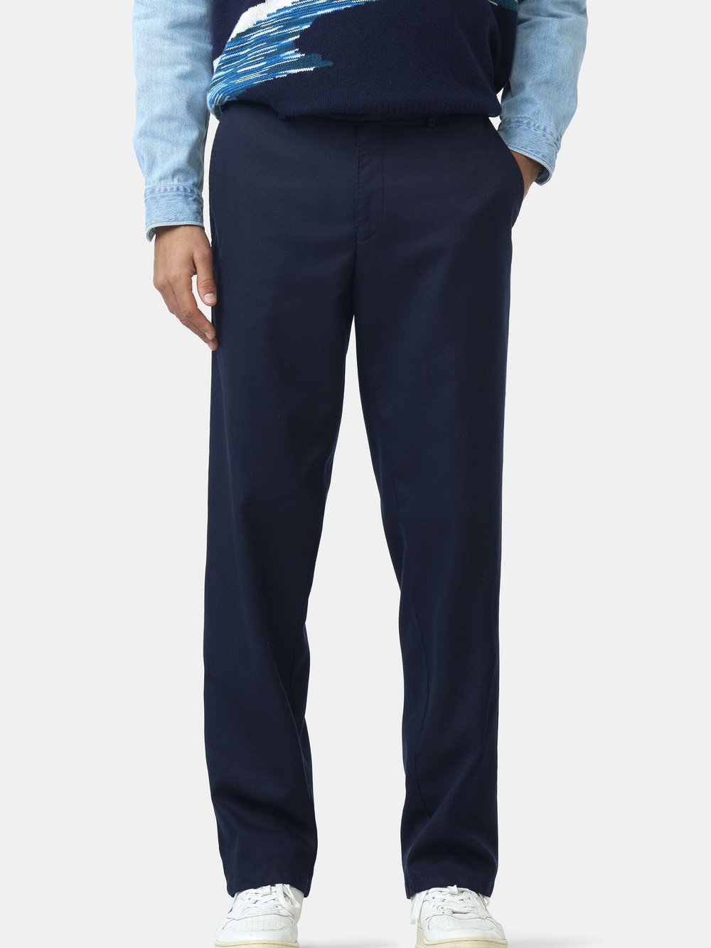MMX Hose Herren Lyocell blau, 34-32