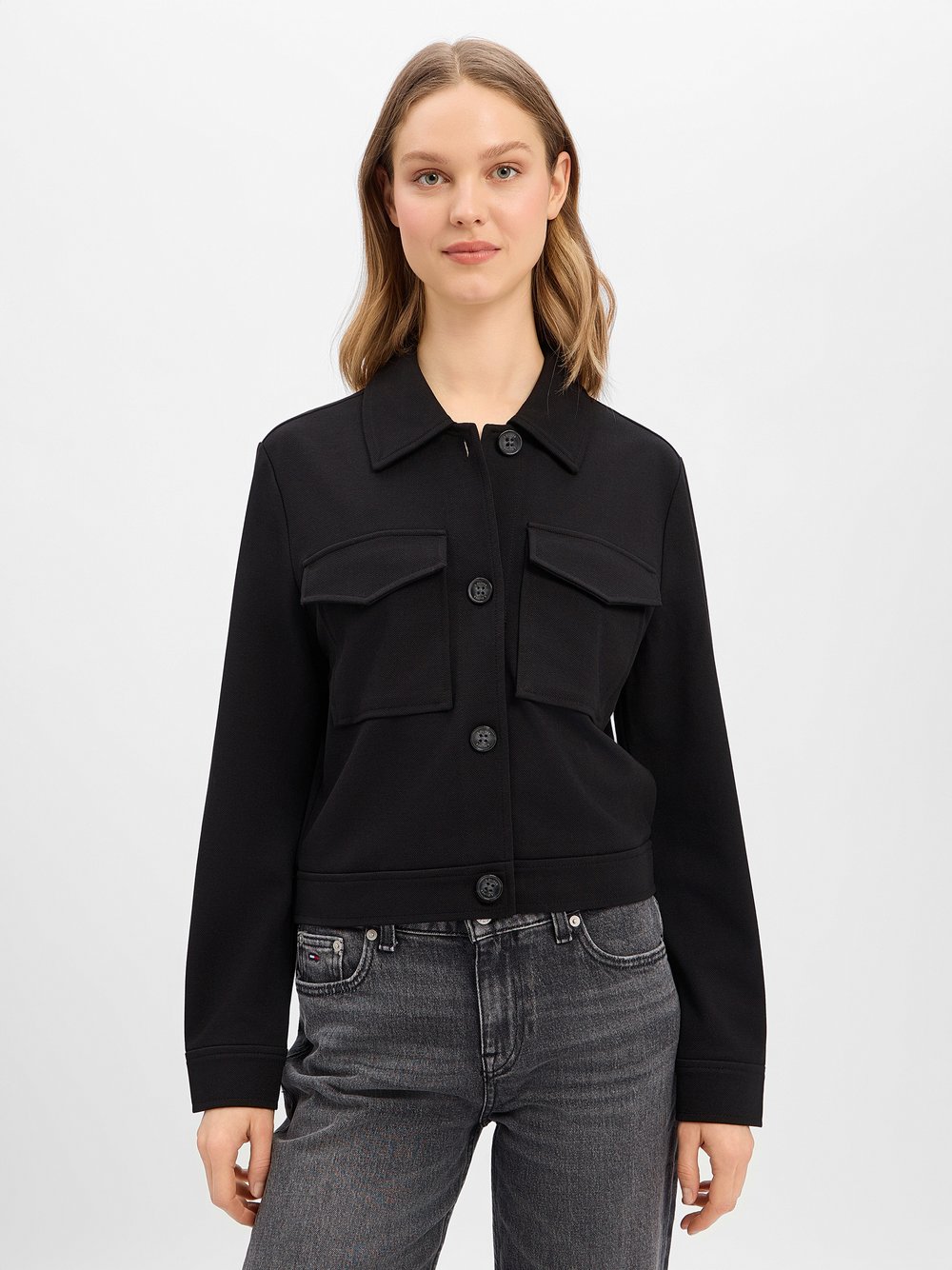 s.Oliver Hemdjacke Damen schwarz, 42
