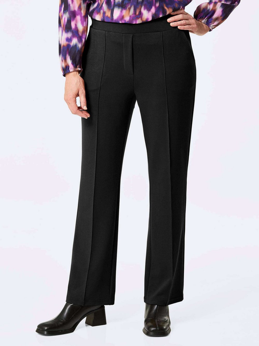 Goldner Jerseyhose Damen Polyamid schwarz, 42