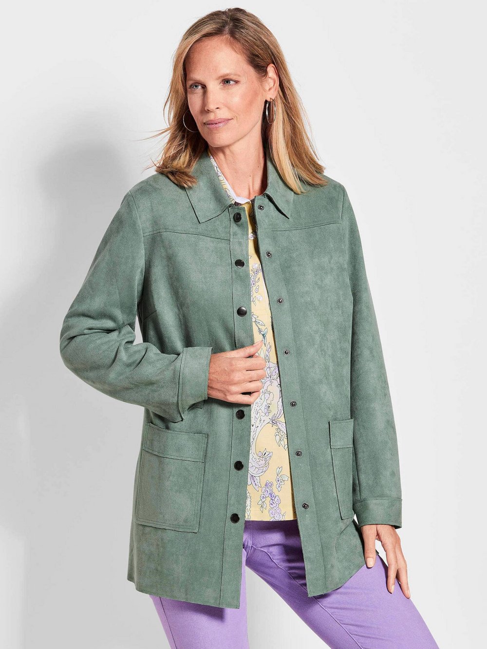 Goldner Jacke Damen grün, 46