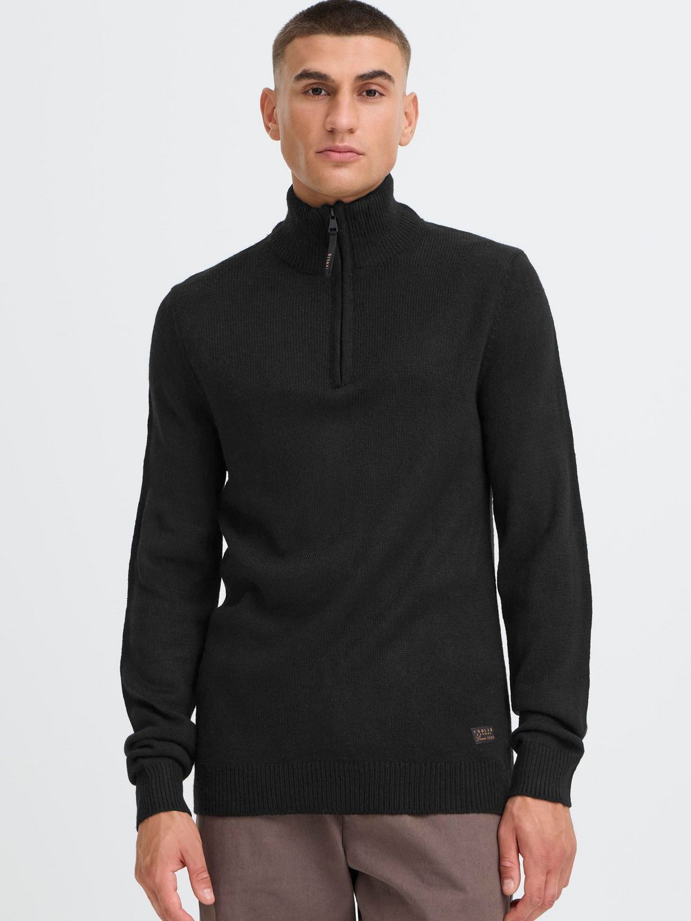 Thumbnail - Solid Troyer Herren schwarz, L