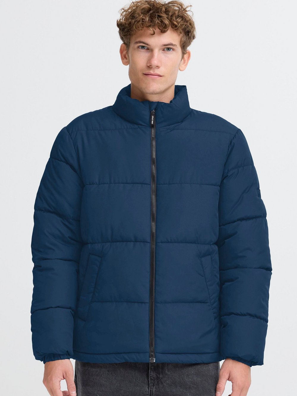 Thumbnail - BLEND Winterjacke Herren blau, L