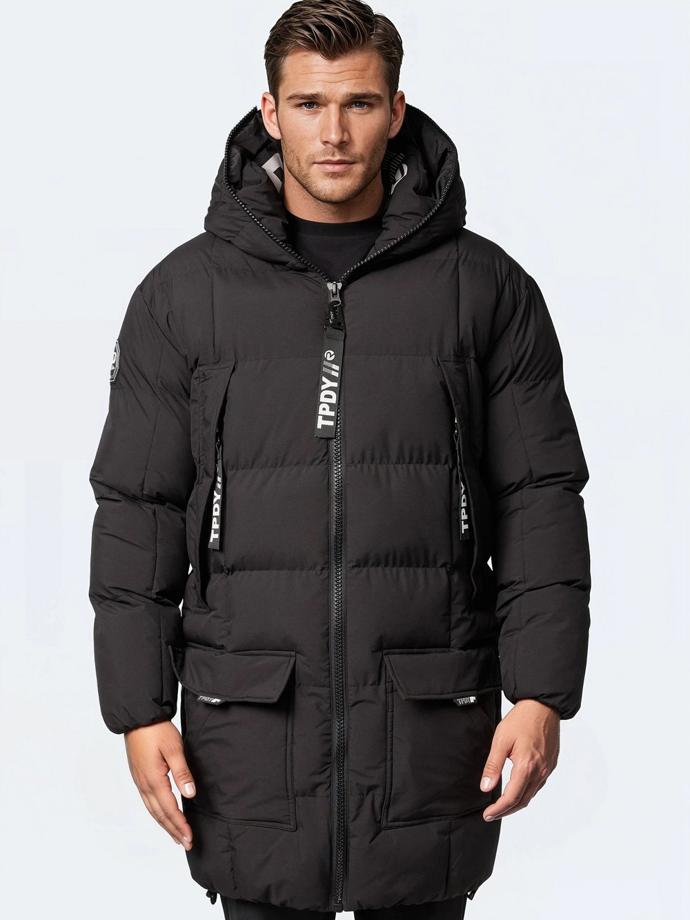 Trueprodigy Parka  Herren schwarz, XS