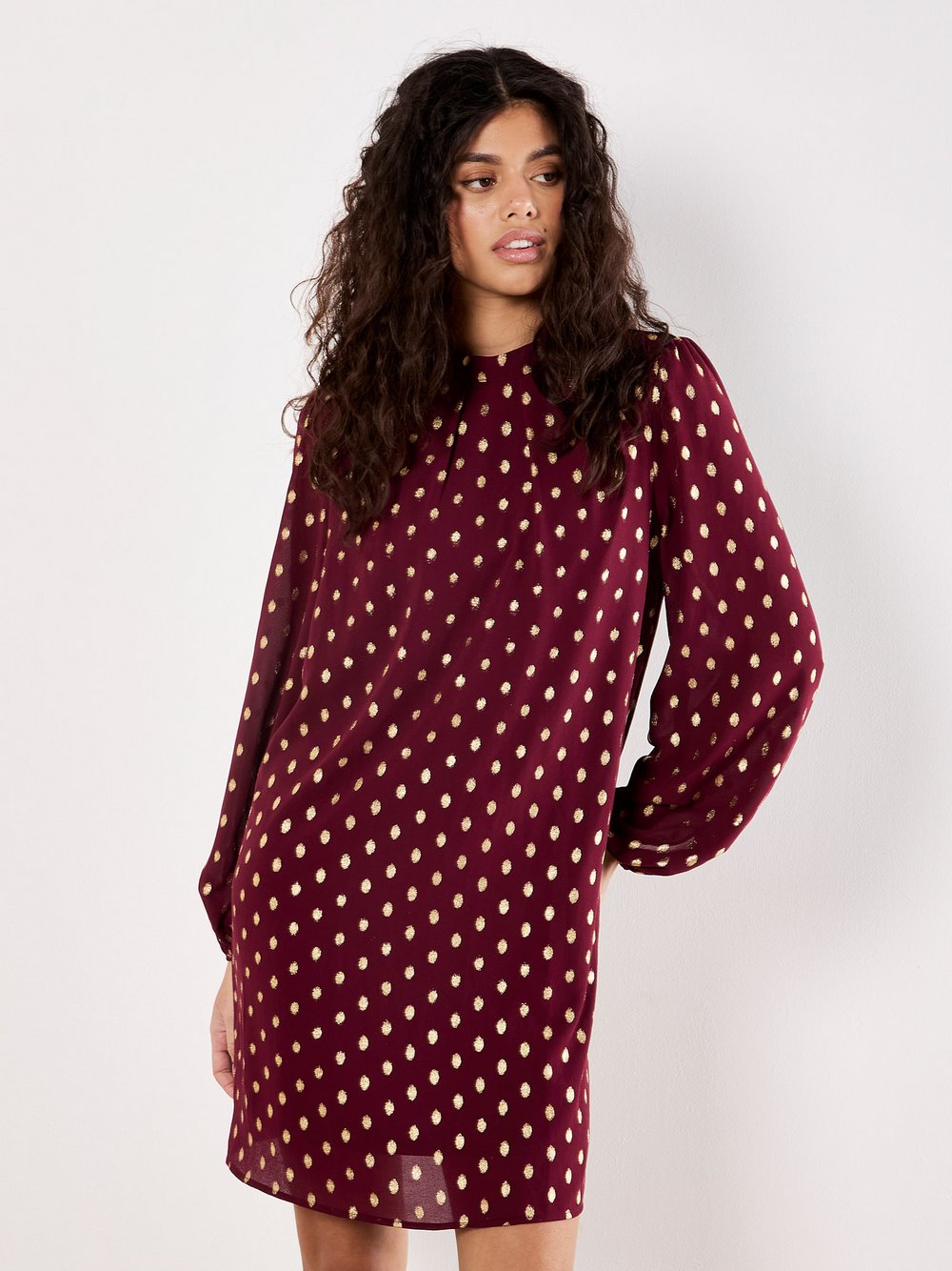 Thumbnail - Apricot Minikleid Damen rot, 36