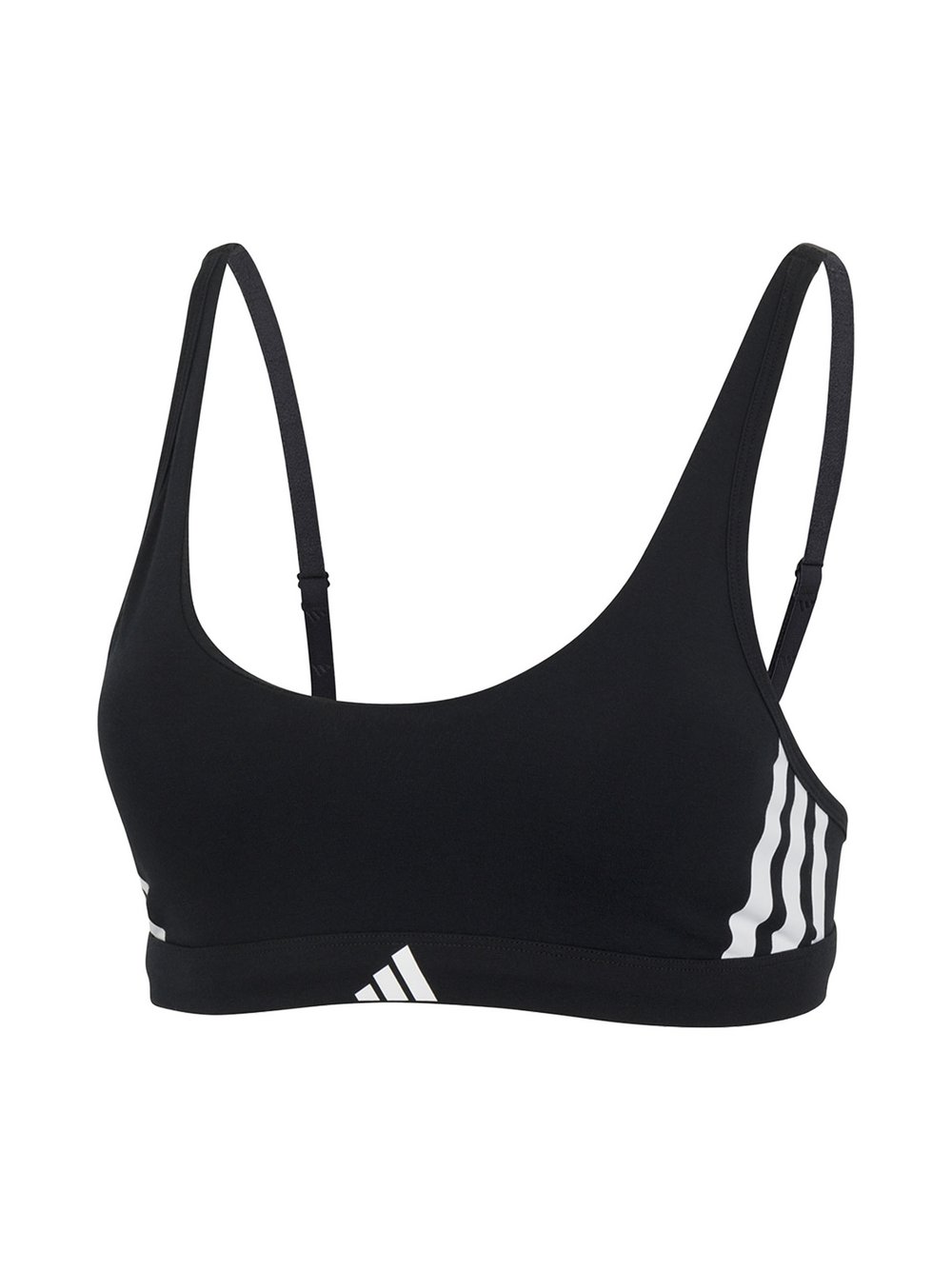 Thumbnail - adidas Sportswear Bustier Damen Jersey schwarz, XXL