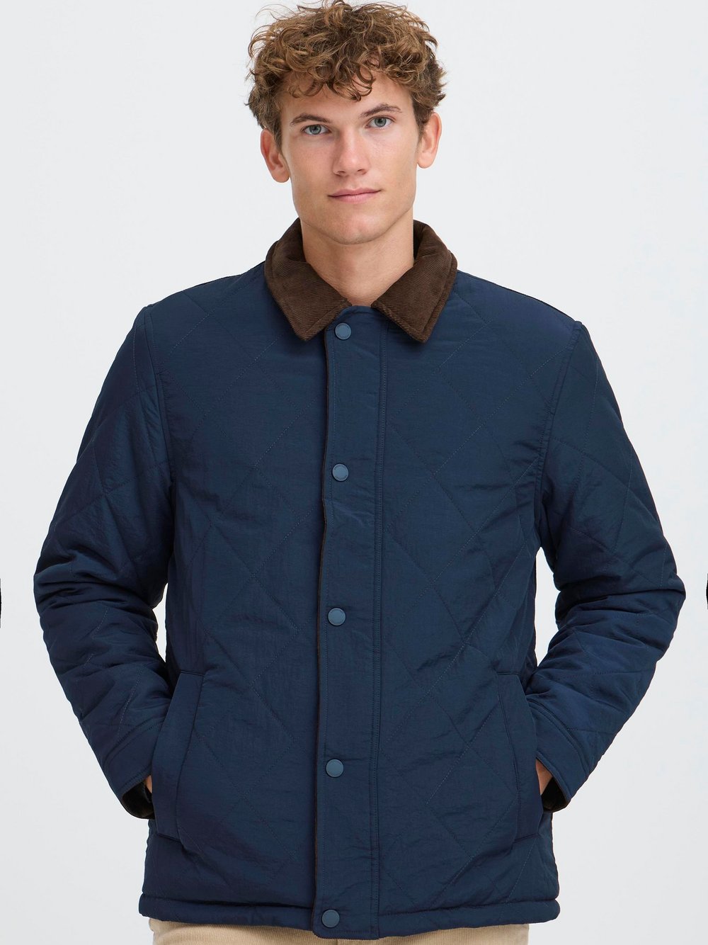 Kronstadt Steppjacke Herren Polyamid blau, S