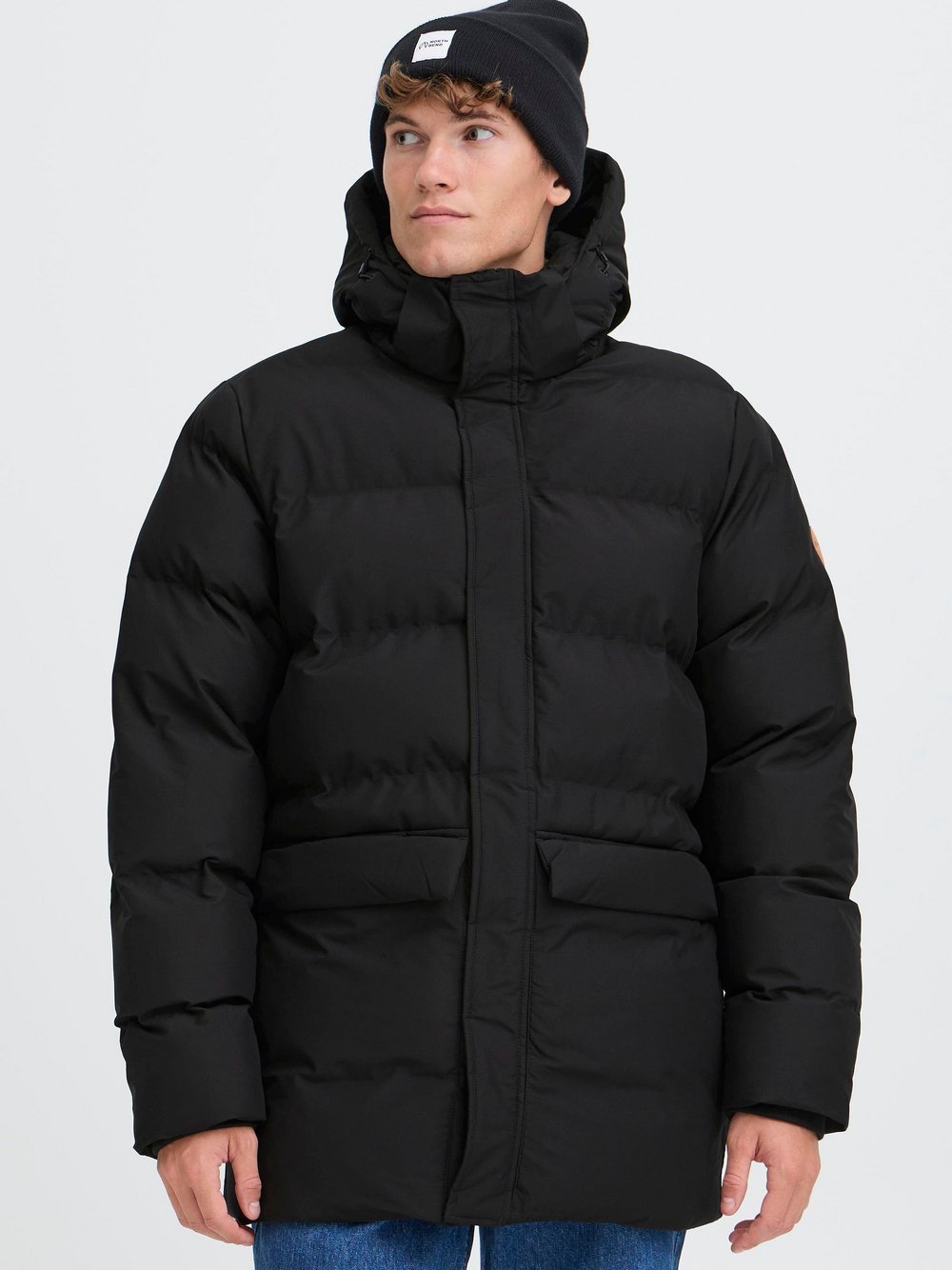 North Bend Steppjacke Herren schwarz, XXXL