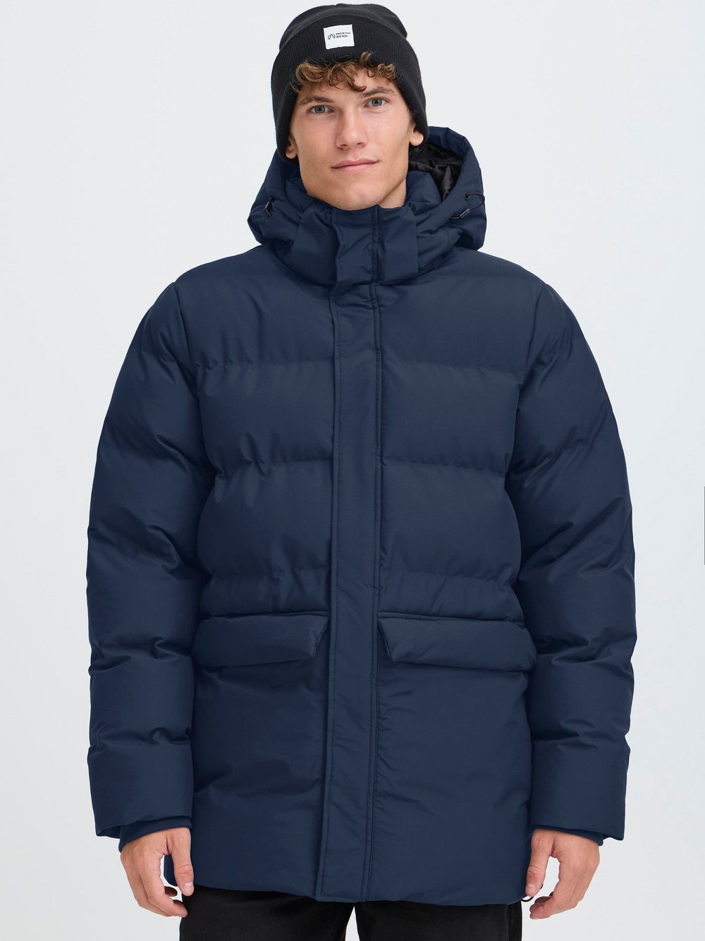 Thumbnail - North Bend Steppjacke Herren blau, XXXL