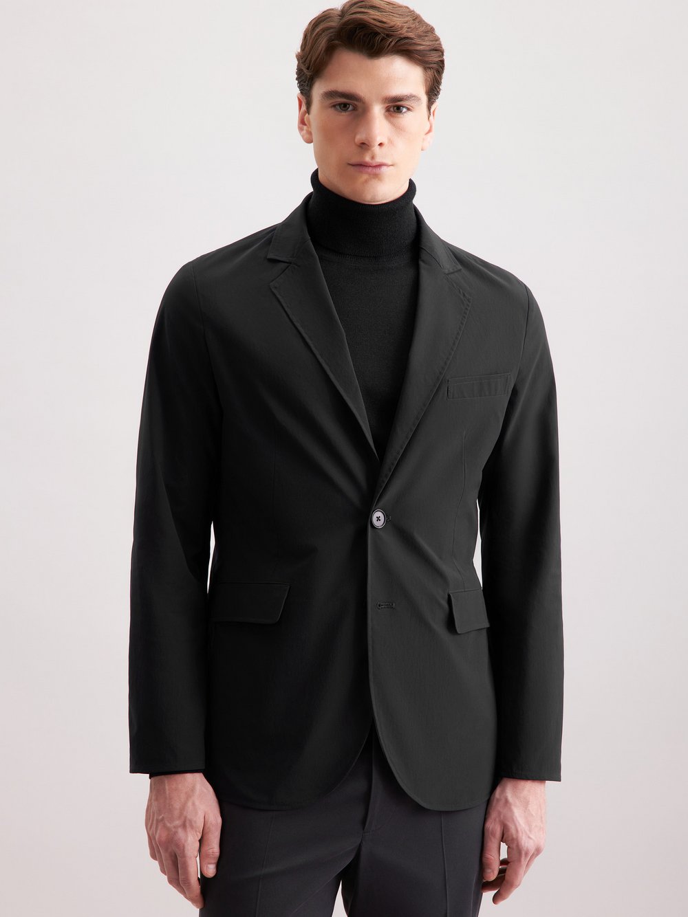 Seidensticker Jacke Herren Regular Fit schwarz, XL