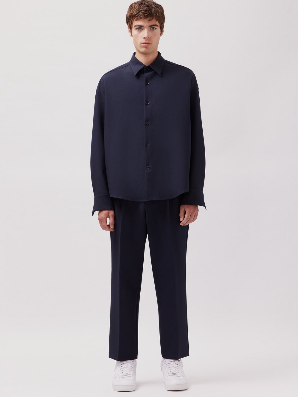 Studio Seidensticker Fashion-Hemd Herren Modern Fit blau, XL
