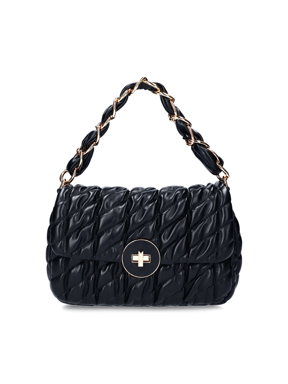 PICARD Schultertasche Damen Kunstleder schwarz strukturiert, ONE SIZE