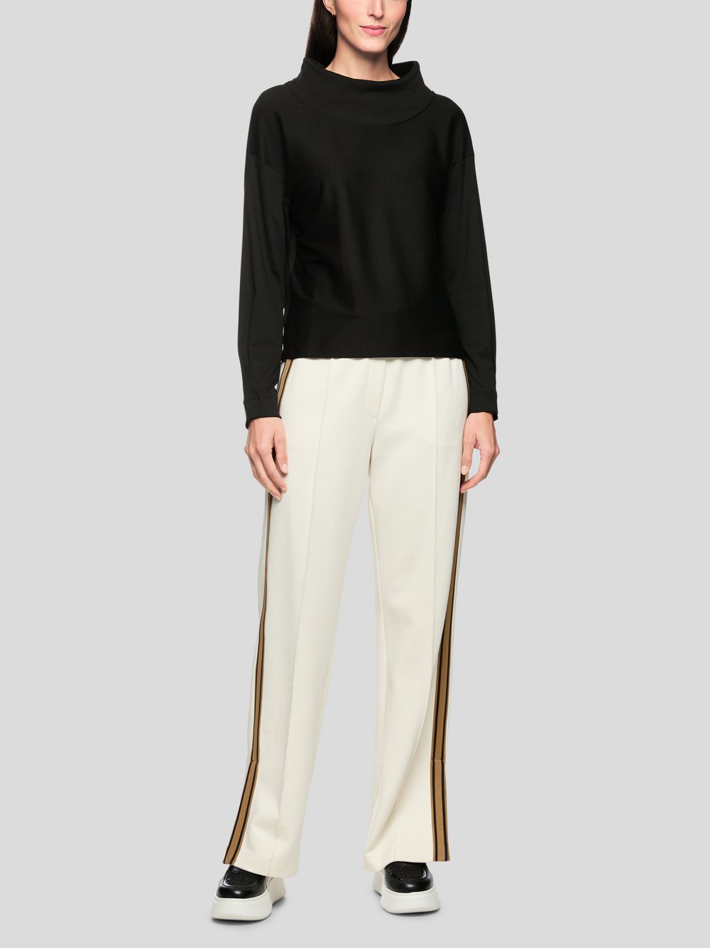 Marc Cain T-Shirt Damen Baumwolle schwarz, 34