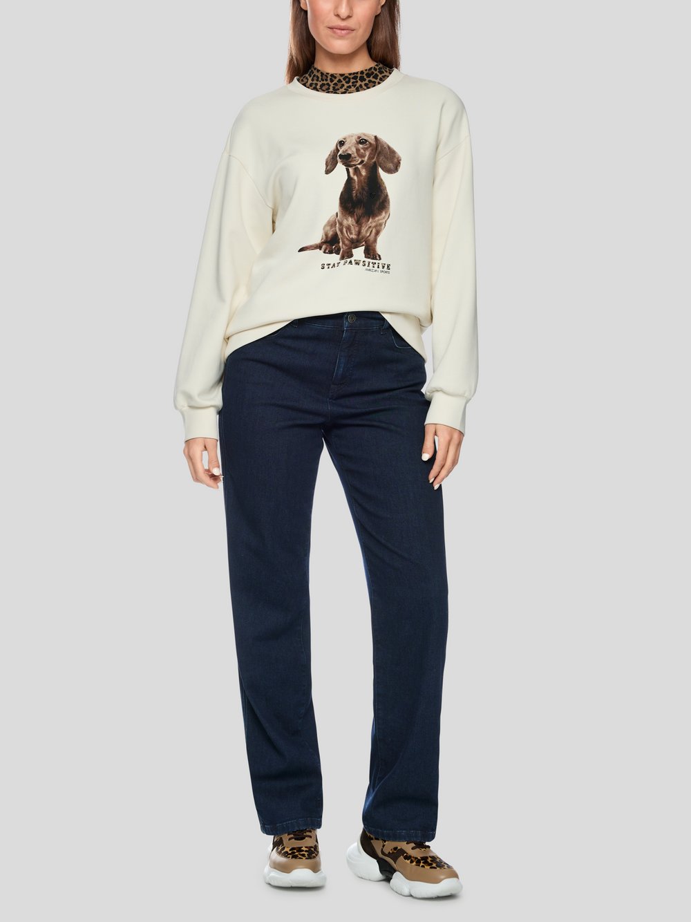 Marc Cain Jeans Damen Baumwolle blau, 34